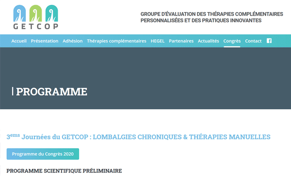 3e Journées du GETCOP