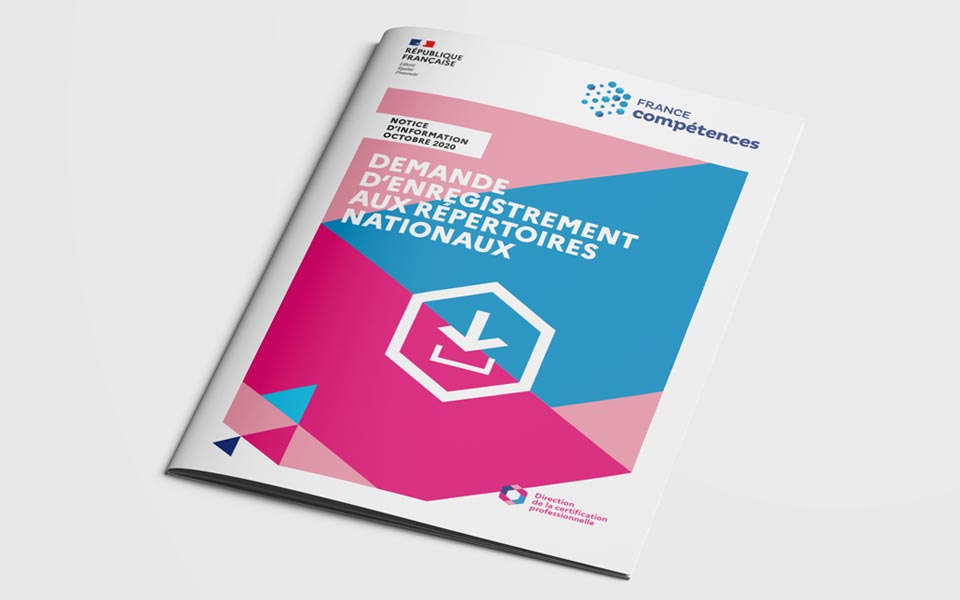 Notice d&rsquo;enregistrement aux Répertoires nationaux