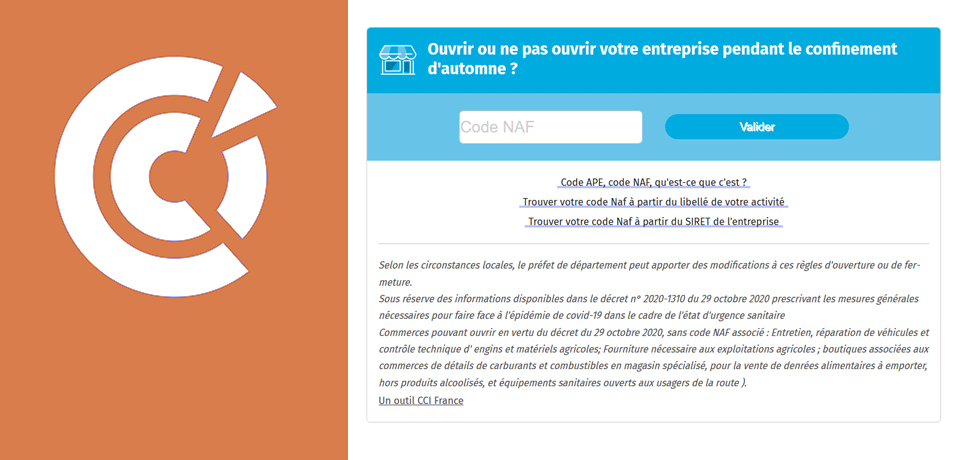 Les entreprises avec le code 8690F (dont les réflexologues RNCP) sont autorisées à ouvrir pendant le confinement.