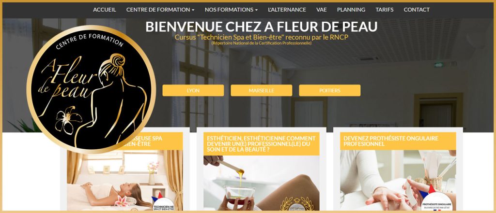 A fleur de peau, nouveau Centre de formation enregistré au RNCP !