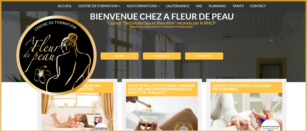 A fleur de peau, nouveau Centre de formation enregistré au RNCP !
