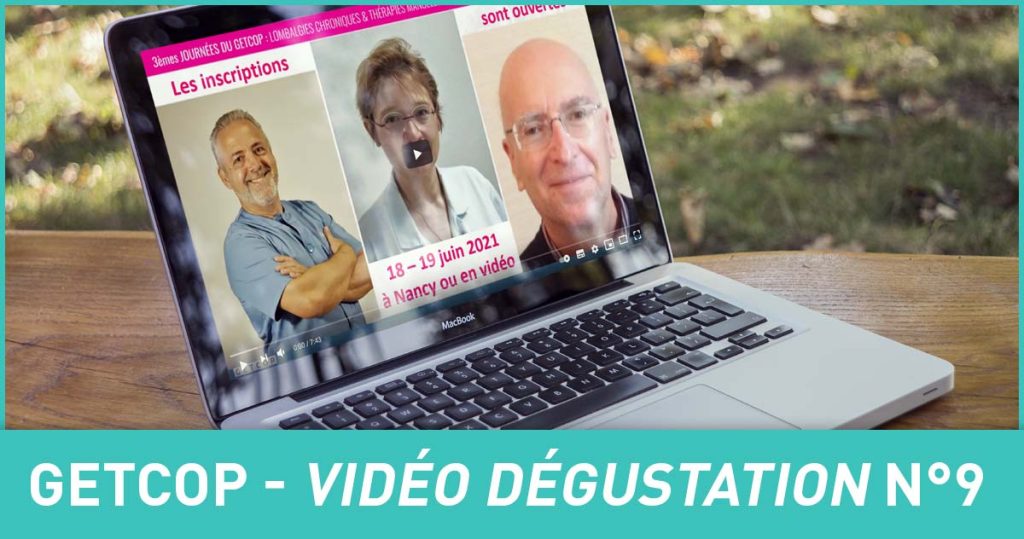 9e Vidéo-dégustation du GETCOP